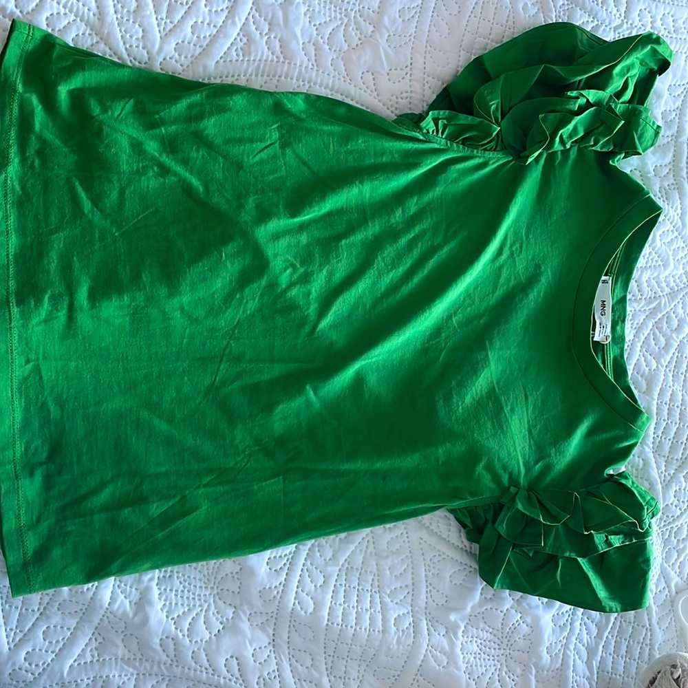 Blouse with ruffles, Mango brand, small size